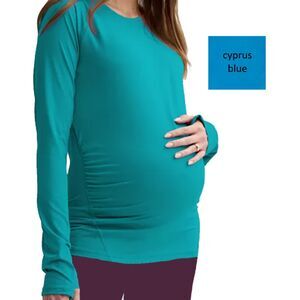 NWT Dry Tek Maternity top long sleeve with thumb slots Size 3X